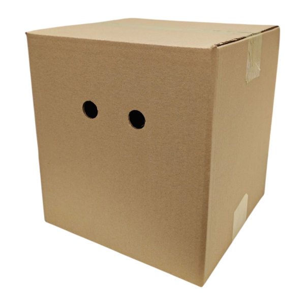 caja para bandejas de huevos