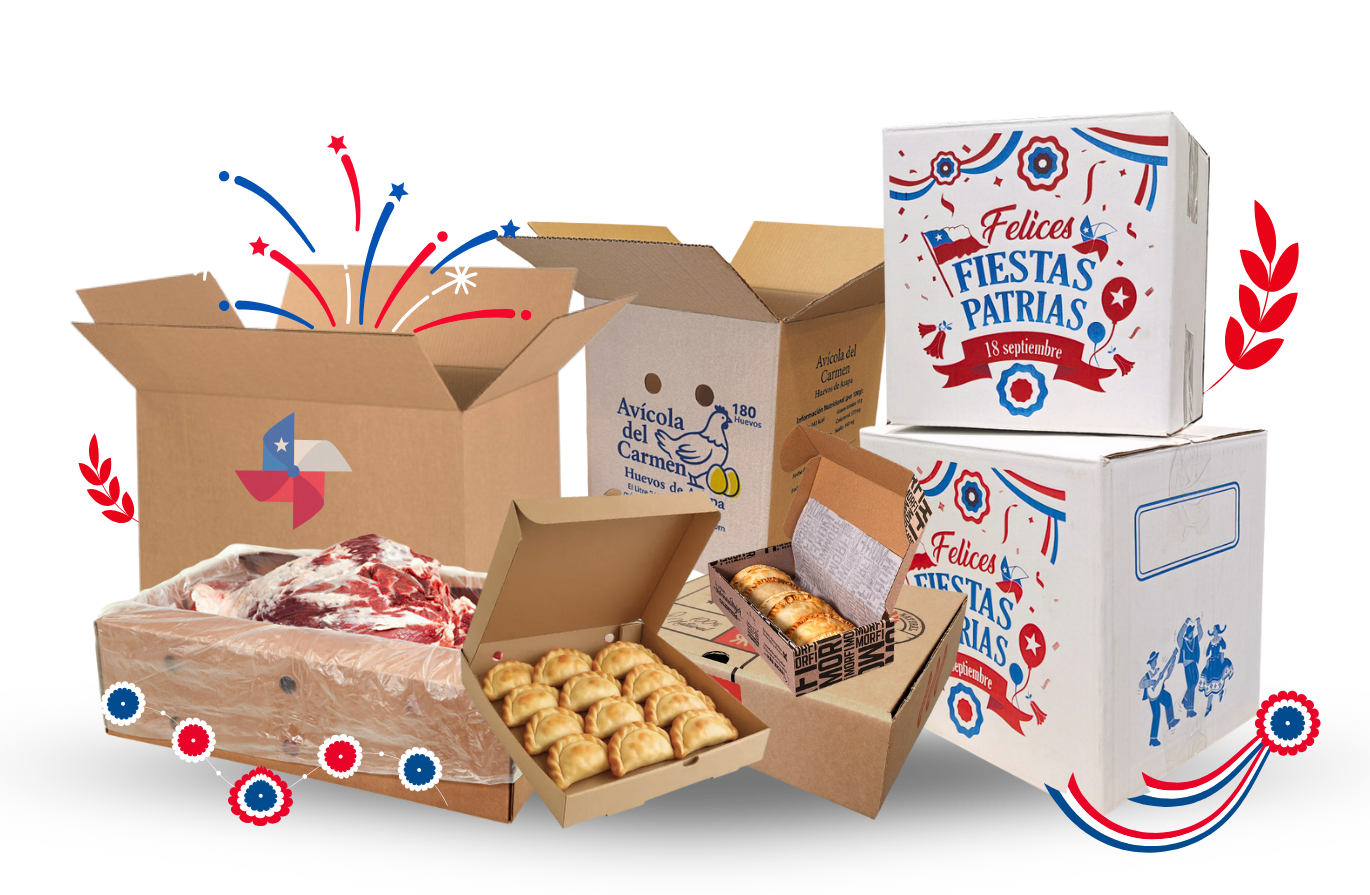 cajas de carton para fiestas patrias